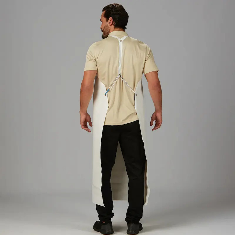 Delantal peto nitrilo Gary\'s - Uniformes para carnicerías y pescaderías - Ropa de trabajo