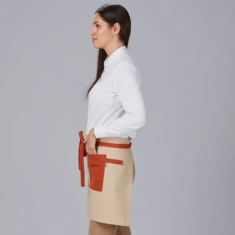 Delantal corto estampado hojas  - Gary's 100043