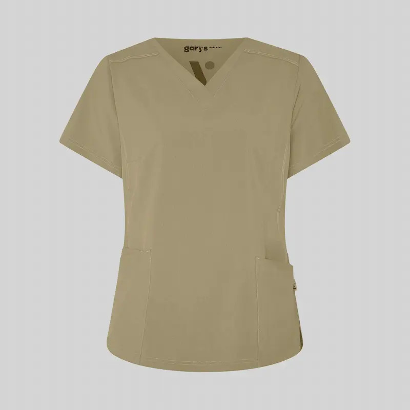 Camisola pijama mujer beige arena Rosalía - Gary's