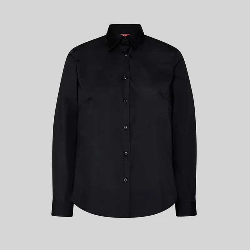 Camisa hostelería mujer de manga larga negra - Gary's 288100