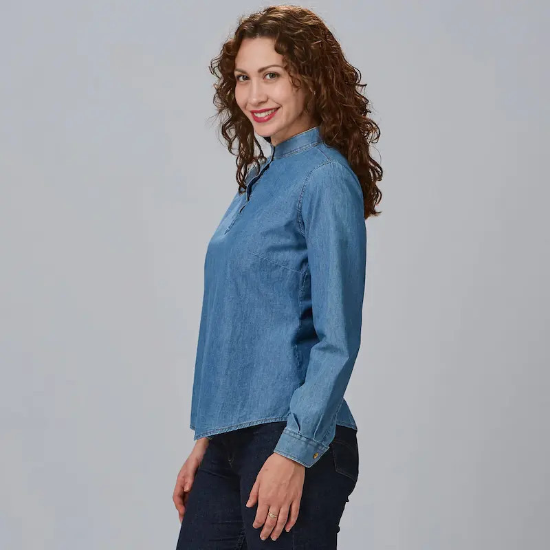 Camisa hostelería tejana de mujer Julietta