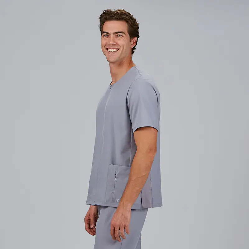 Chaqueta laboral gris perla Joan - Gary's 600101