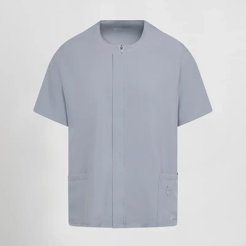 Chaqueta laboral gris perla Joan - Gary's 600101