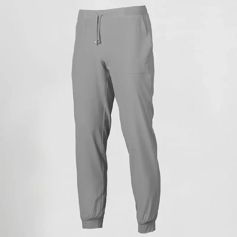 Pantalón Jogger gris perla microfibra 360 - Gary's