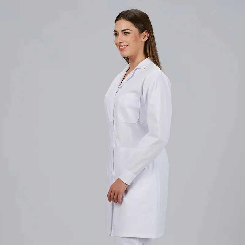 Bata laboratorio mujer con puños - Gary's 540101