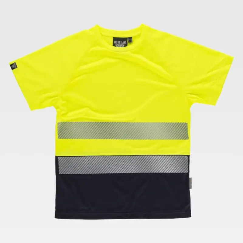 Camiseta de alta visibilidad combinada - Workteam c3975