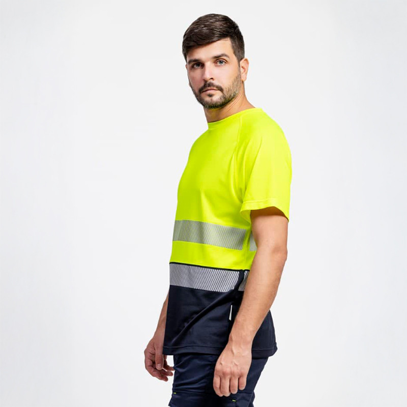 Camiseta de alta visibilidad combinada - Workteam c3975
