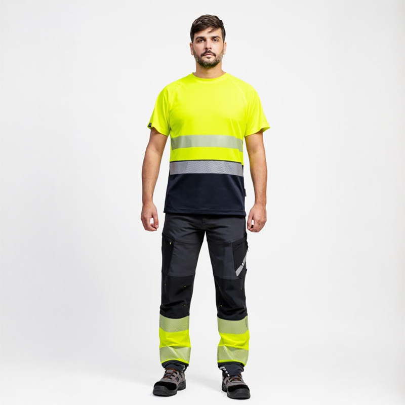 Camiseta de alta visibilidad combinada - Workteam c3975