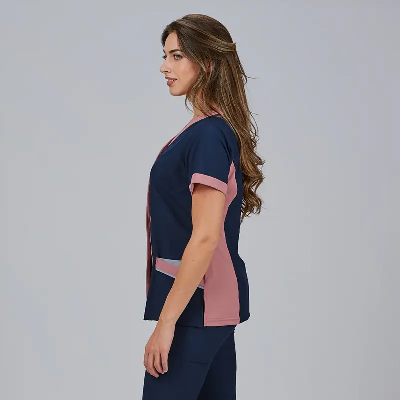 Casaca de microfibra azul marino Cassandra - Gary's 600097