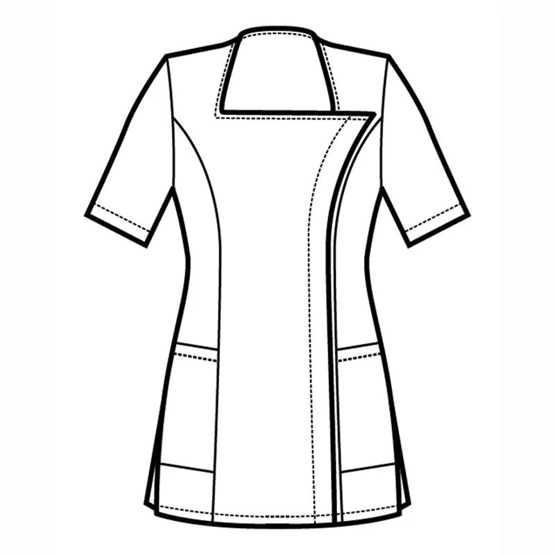 Casaca de mujer Aberdeen negra con detalle Lurex Gold - Isacco