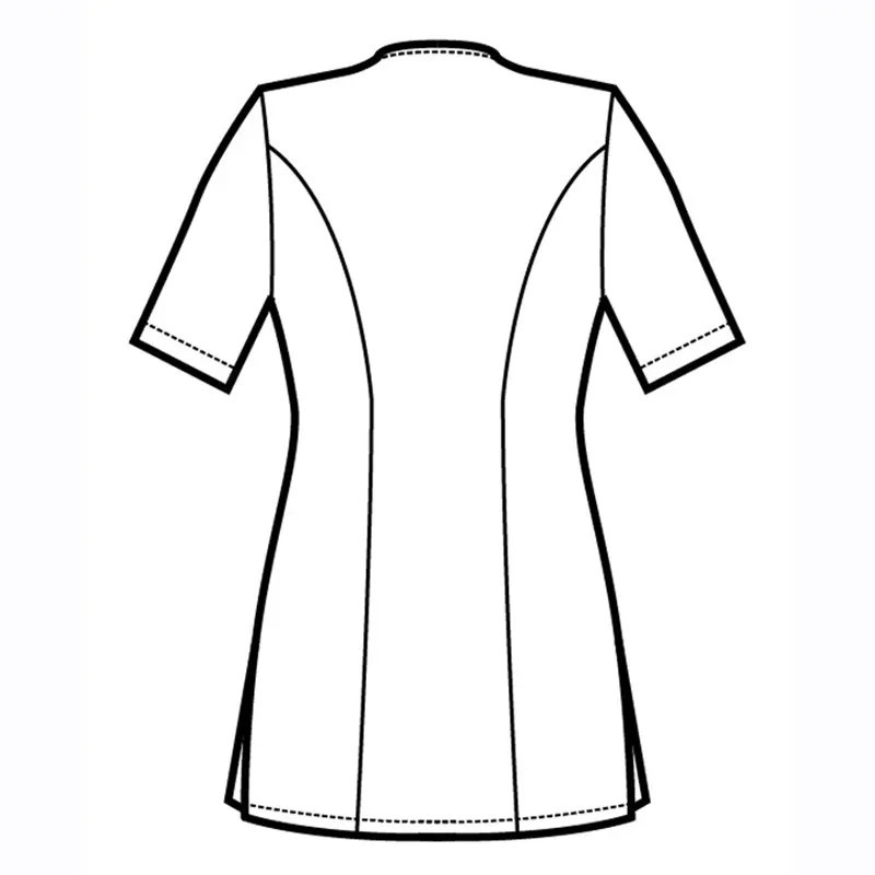 Casaca de mujer Aberdeen negra con detalle Lurex Gold - Isacco