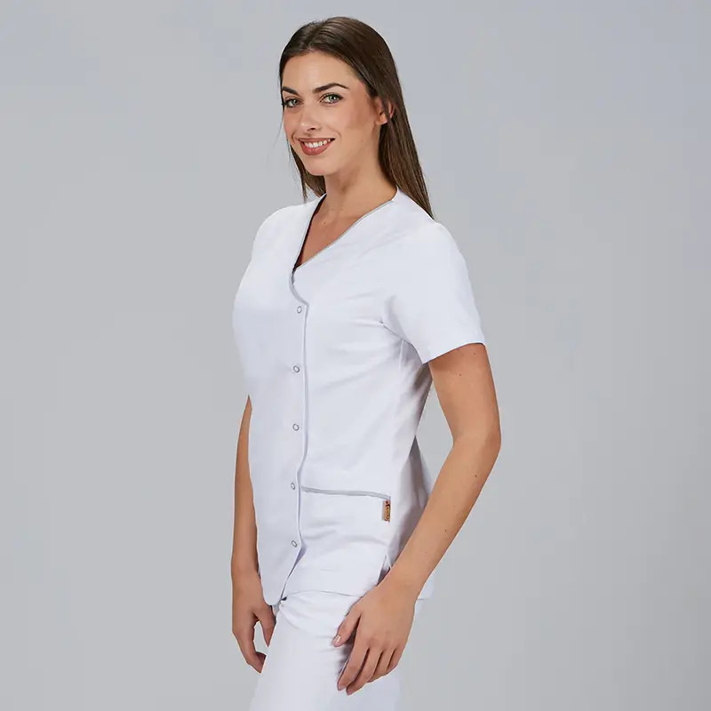 Chaqueta laboral detalle gris perla  mujer Aina - Gary's 600111