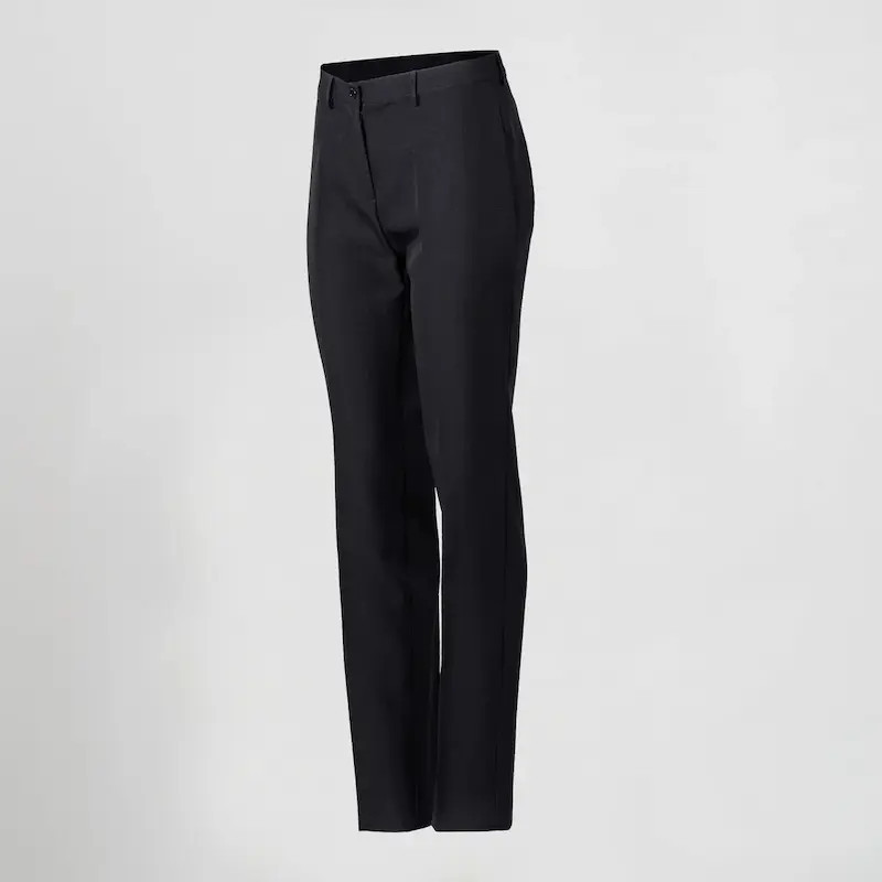 Pantalón camarera de microfibra negro Gary's - Uniformes mujer hostelería