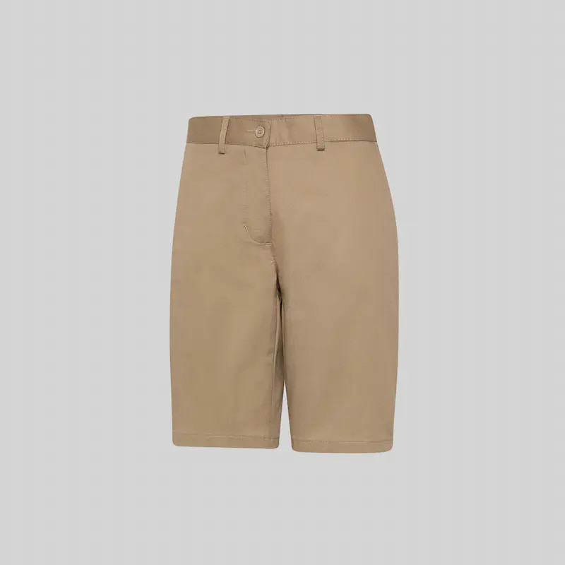 Pantalón bermuda para mujer Cold beige hueso - Gary's 205500