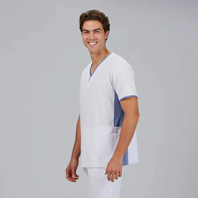 Camisola sanitara combinada celeste Gael - Gary's 600103
