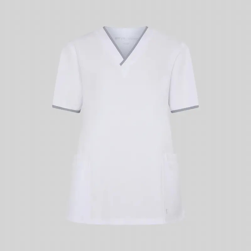 Camisola sanitara combinada gris perla Gael - Gary's 600103