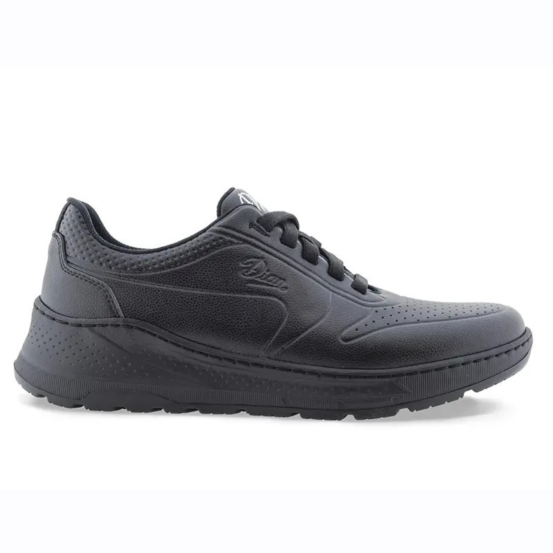 Zapatilla laboral deportiva Duna Nobuck negro - Dian
