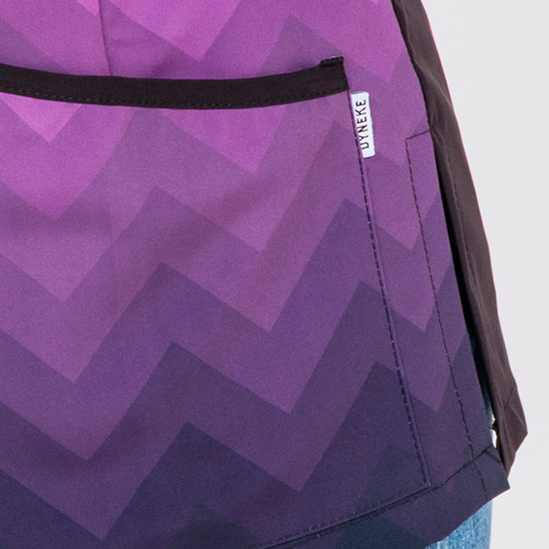 Casaca estética Zig Zag fucsia - Dyneke
