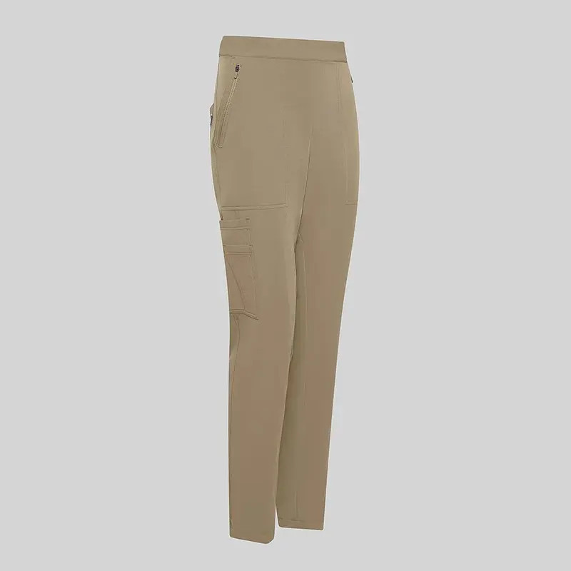 Pantalón de mujer cremallera en bajos color Camel - Gary's 700079
