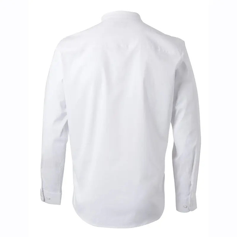 Camisa hostelería de hombre cuello mao - Velilla 405013s