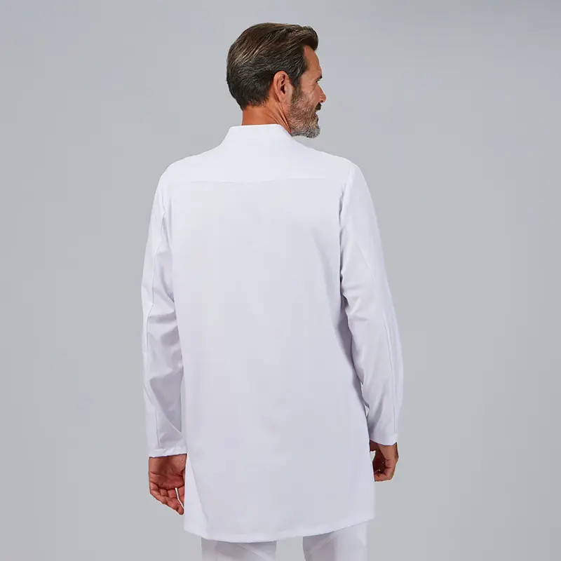 Bata médica hombre botones presión ocultos Oliver - Gary's
