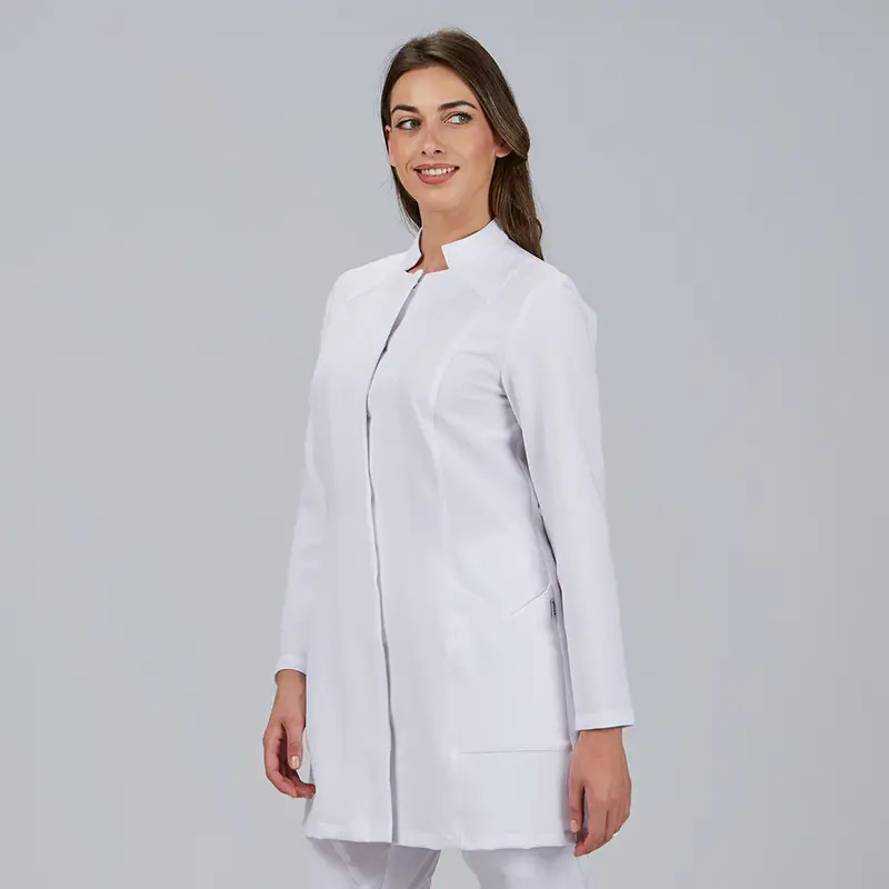Bata médica Mujer botones presión ocultos Oliver - Gary's 500034