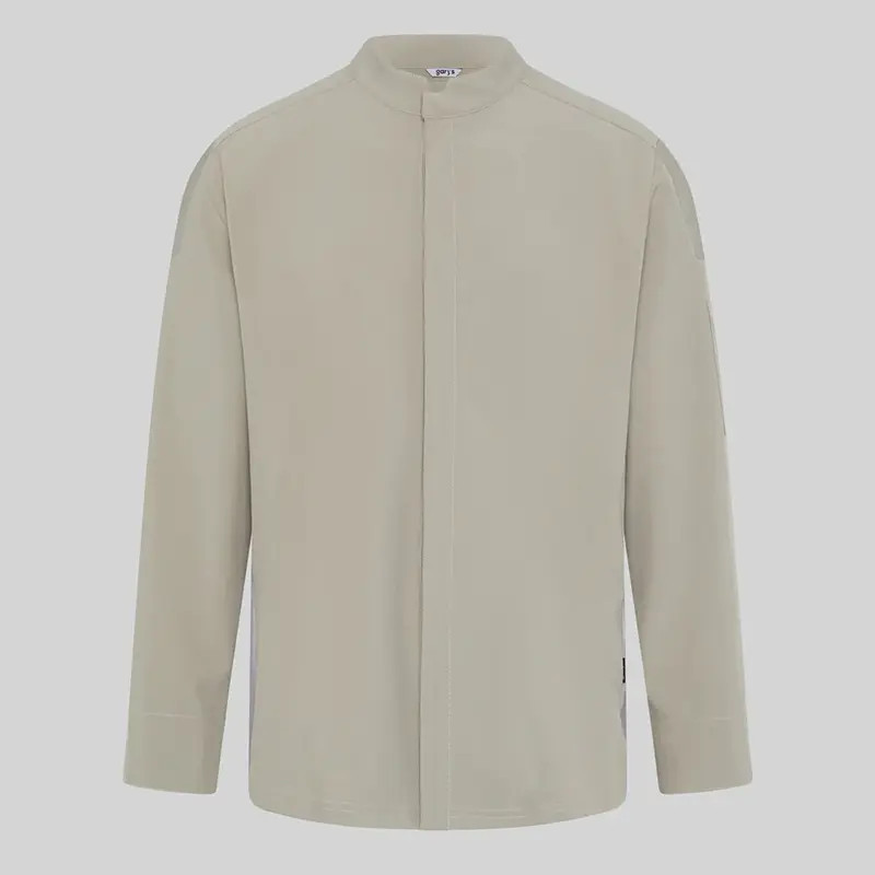 Chaqueta hostelería unisex combinada con canalé Sol- Gary's