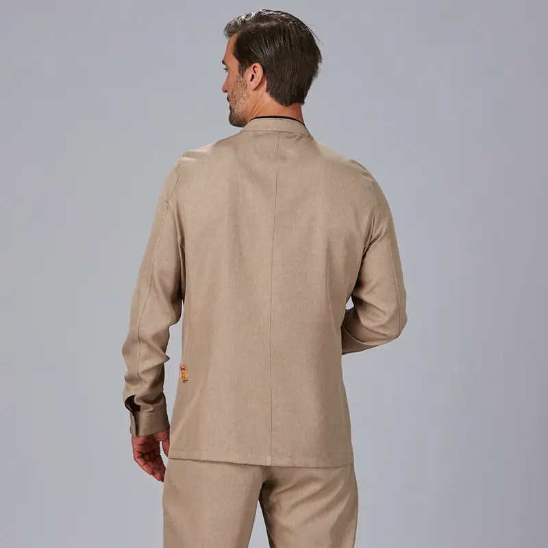 Chaqueta hostelería de hombre beige Duarte - Gary's