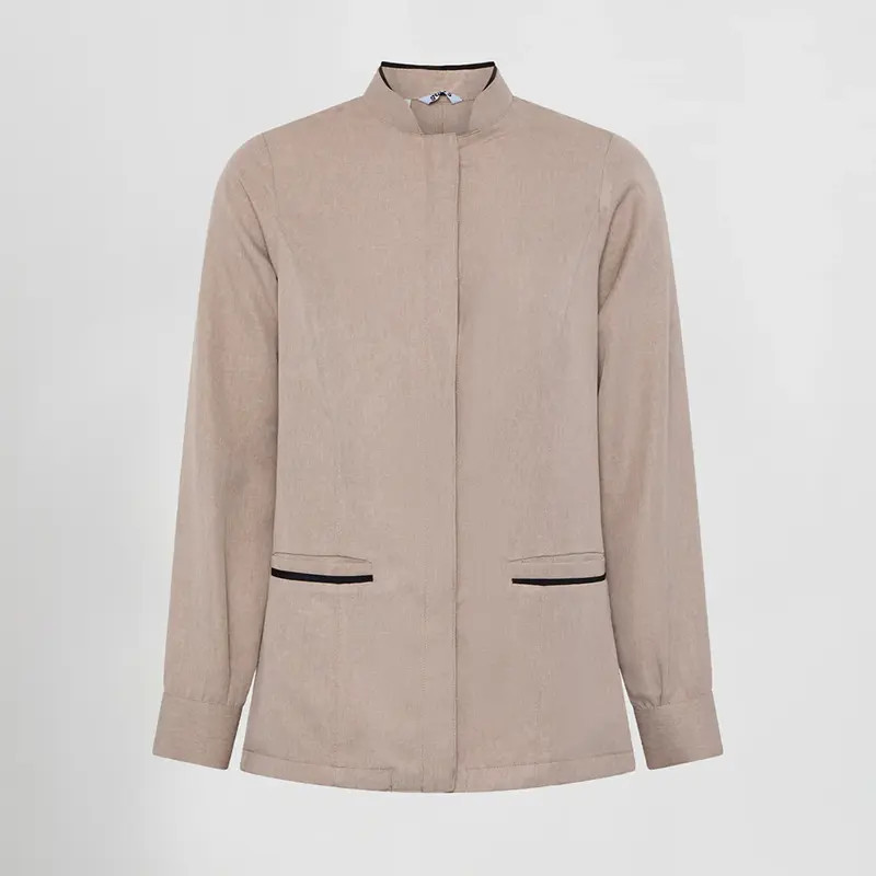 Chaqueta hostelería de mujer beige Pineda - Gary's