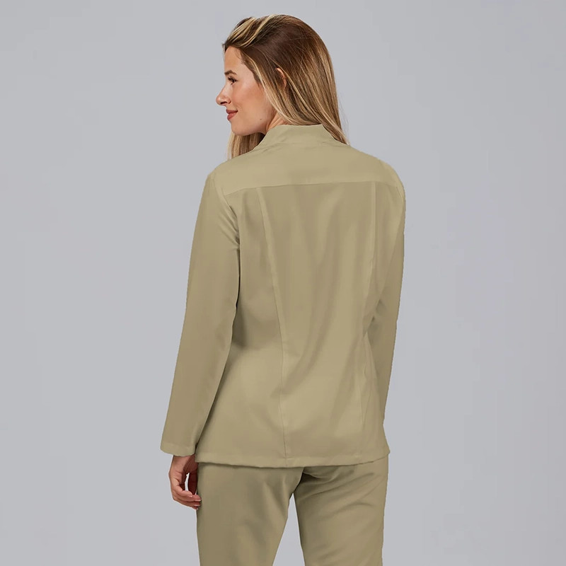 Casaca laboral beige de mujer Ana - Gary's 600083
