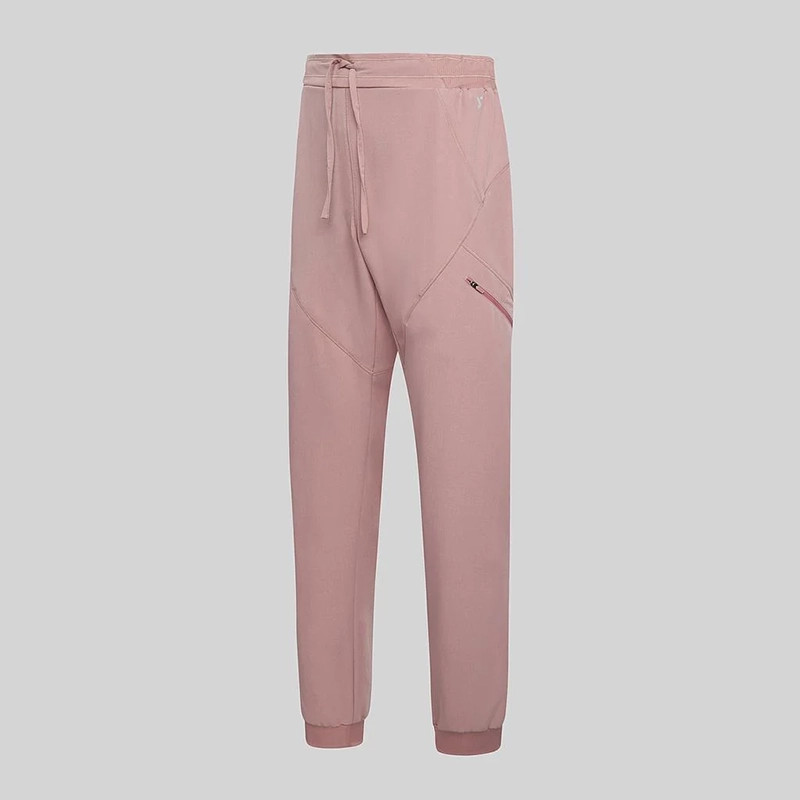 Pantalon jogger unisex tejido Iris rosa nude - Gary's