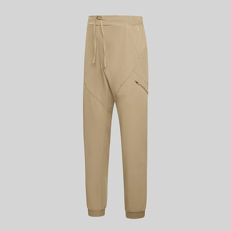 Pantalon jogger unisex tejido Iris color Camel - Gary's