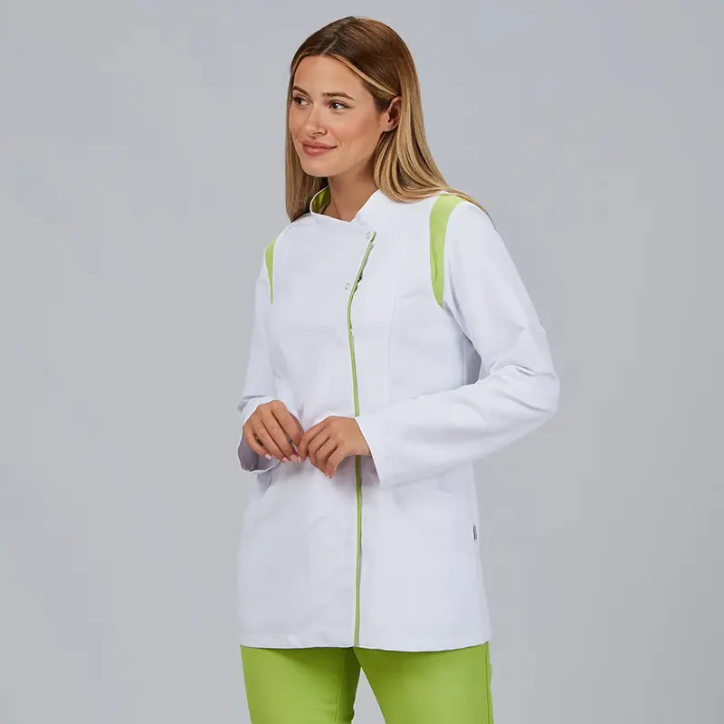 Chaqueta microfibra Leyre contraste pistacho - Gary's 660800