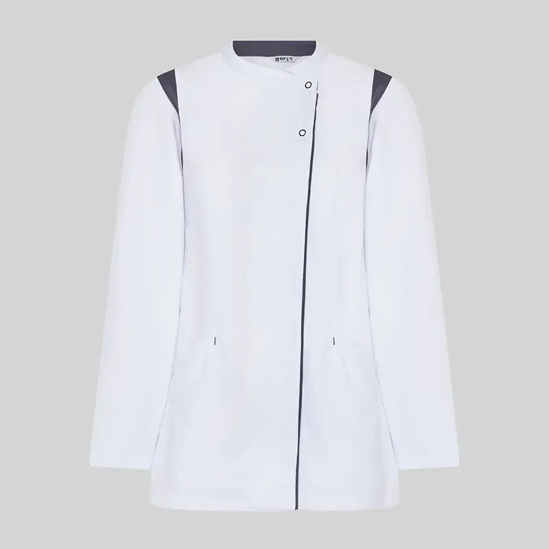 Chaqueta microfibra Leyre detalles gris marengo - Gary's 660800