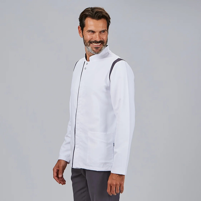 Chaqueta microfibra Gorka contraste gris marengo - Gary's 616300