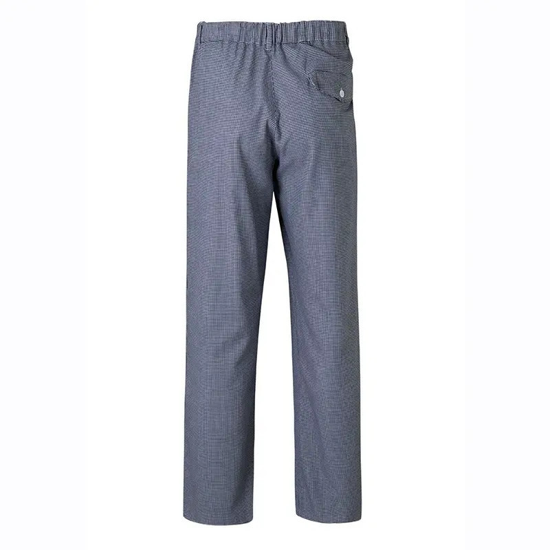 Pantalón cocinero tejido pata de gallo - Uniformes camareros y chefs Velilla - Ropa de trabajo