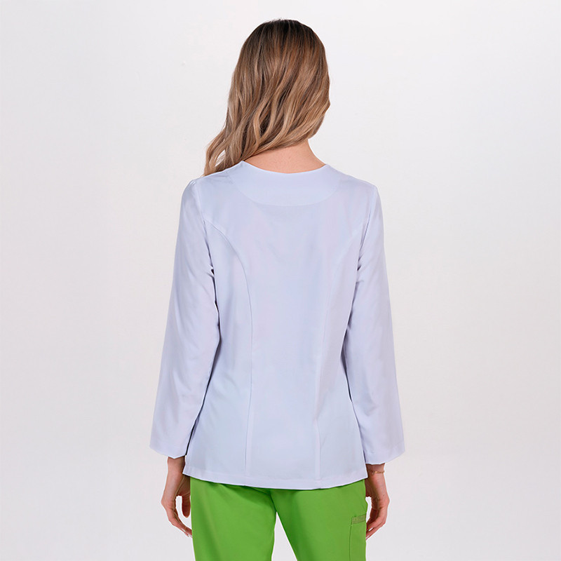Chaqueta farmacia detalle pistacho manga larga - Dyneke 8216573