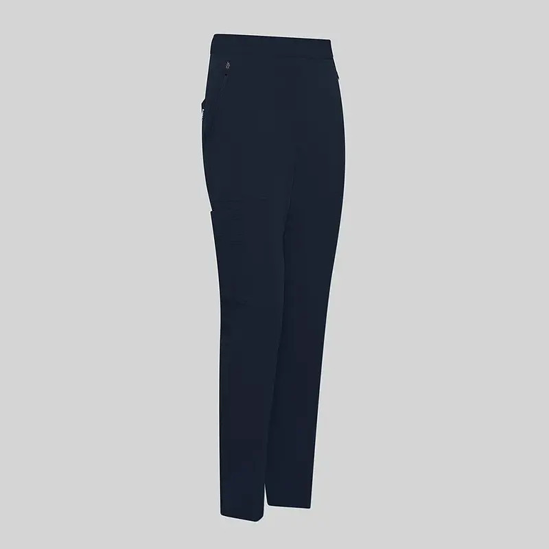 Pantalón sanitario mujer azul marino cremallera en bajos - Gary's 700079