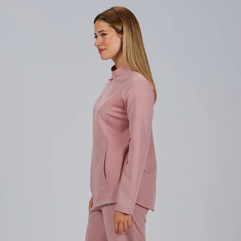 Casaca laboral tejido Iris rosa claro Arlet - Gary's 600085