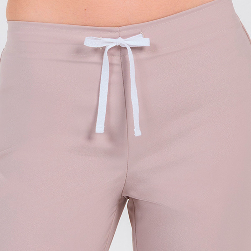 Pantalón de chica beige acampanado - Dyneke 8584785