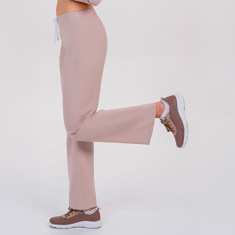 Pantalón de chica beige acampanado - Dyneke 8584785